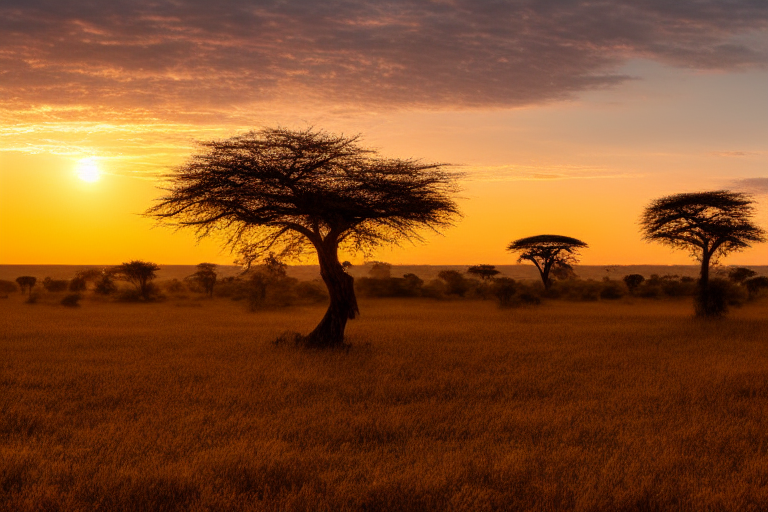 Africa skyline