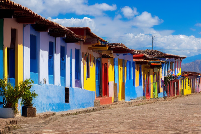 Latin America skyline