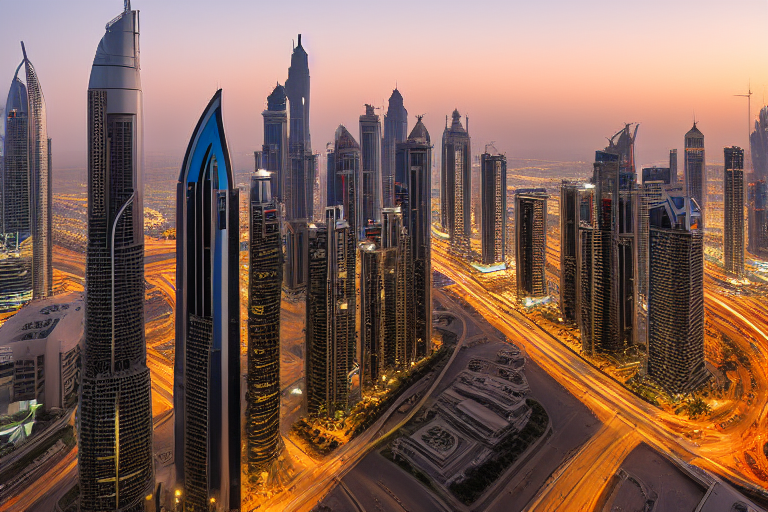 Middle East skyline